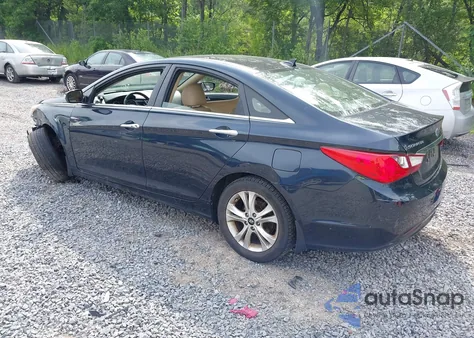 2013 Hyundai Sonata Limited из США, поврежденный, VIN 5NPEC4AC6DH635309